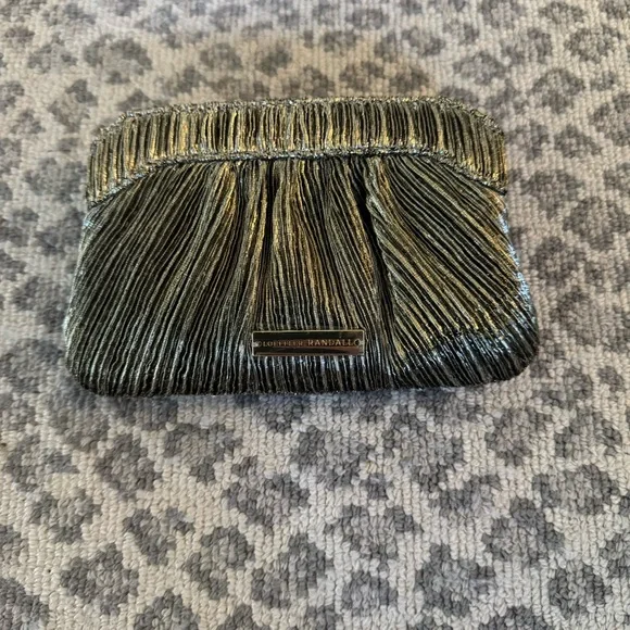 Loeffler Randall Gold Bow Clutch - Picture 3 of 9